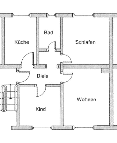 Prenájom bytu 3-izbový 64 m², Wattenbachstr. 12, Essen, Severné Porýnie - Westfálsko Prenájom bytu 3-izbový 64 m², Wattenbachstr. 12, Essen, Severné Porýnie - Westfálsko