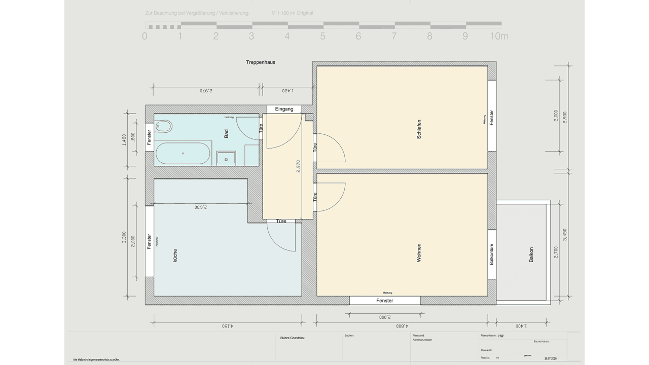 Predaj bytu 2-izbový 54 m², Zeiler Weg 1, Berlin, Berlín Predaj bytu 2-izbový 54 m², Zeiler Weg 1, Berlin, Berlín
