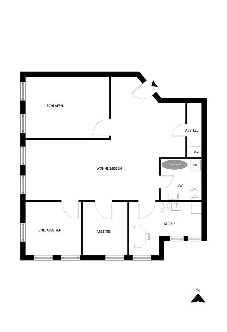 Prenájom bytu 4-izbový 95 m², Ilsfeld, Bádensko-Wurttembersko Prenájom bytu 4-izbový 95 m², Ilsfeld, Bádensko-Wurttembersko