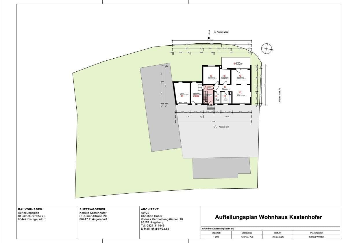 Predaj domu 240 m², pozemok 1.700 m², Aindling, Bavorsko Predaj domu 240 m², pozemok 1.700 m², Aindling, Bavorsko