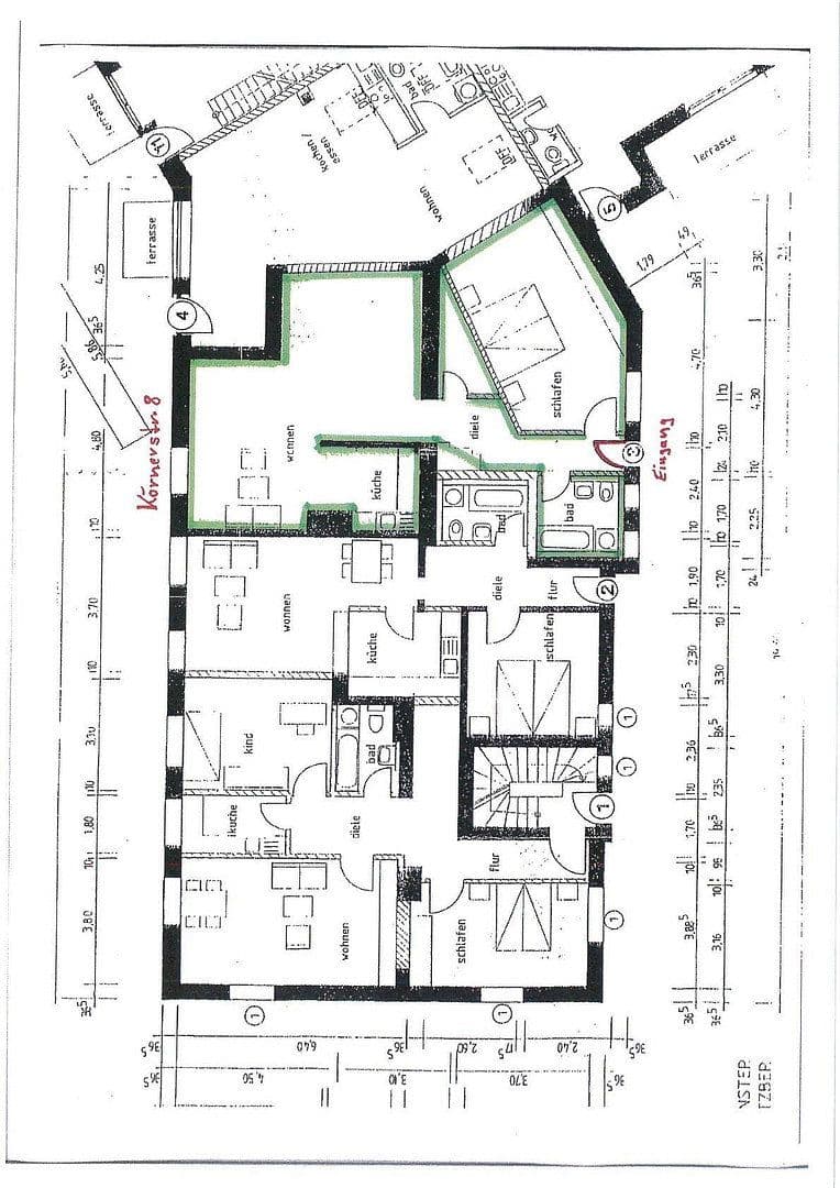 Predaj bytu 2-izbový 71 m², Körnerstraße 8, Augsburg, Bavorsko Predaj bytu 2-izbový 71 m², Körnerstraße 8, Augsburg, Bavorsko