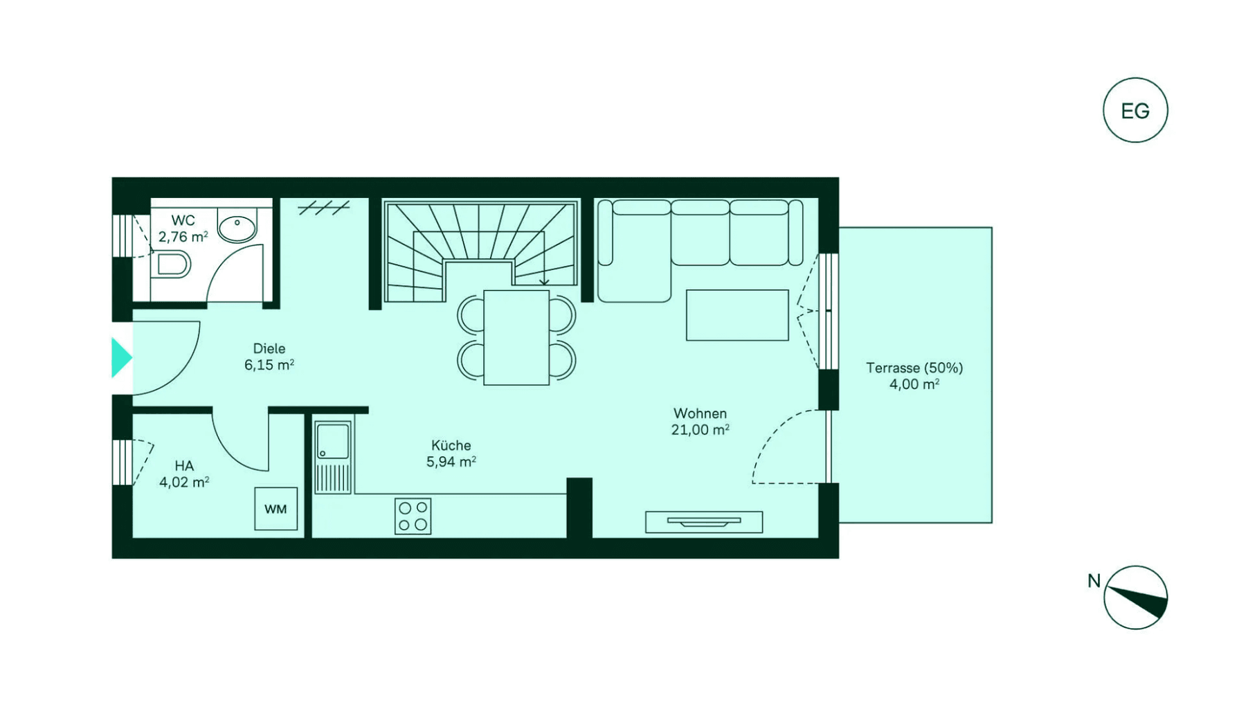Prenájom domu 114 m², pozemok 232 m², Zossen, Brandenbursko Prenájom domu 114 m², pozemok 232 m², Zossen, Brandenbursko