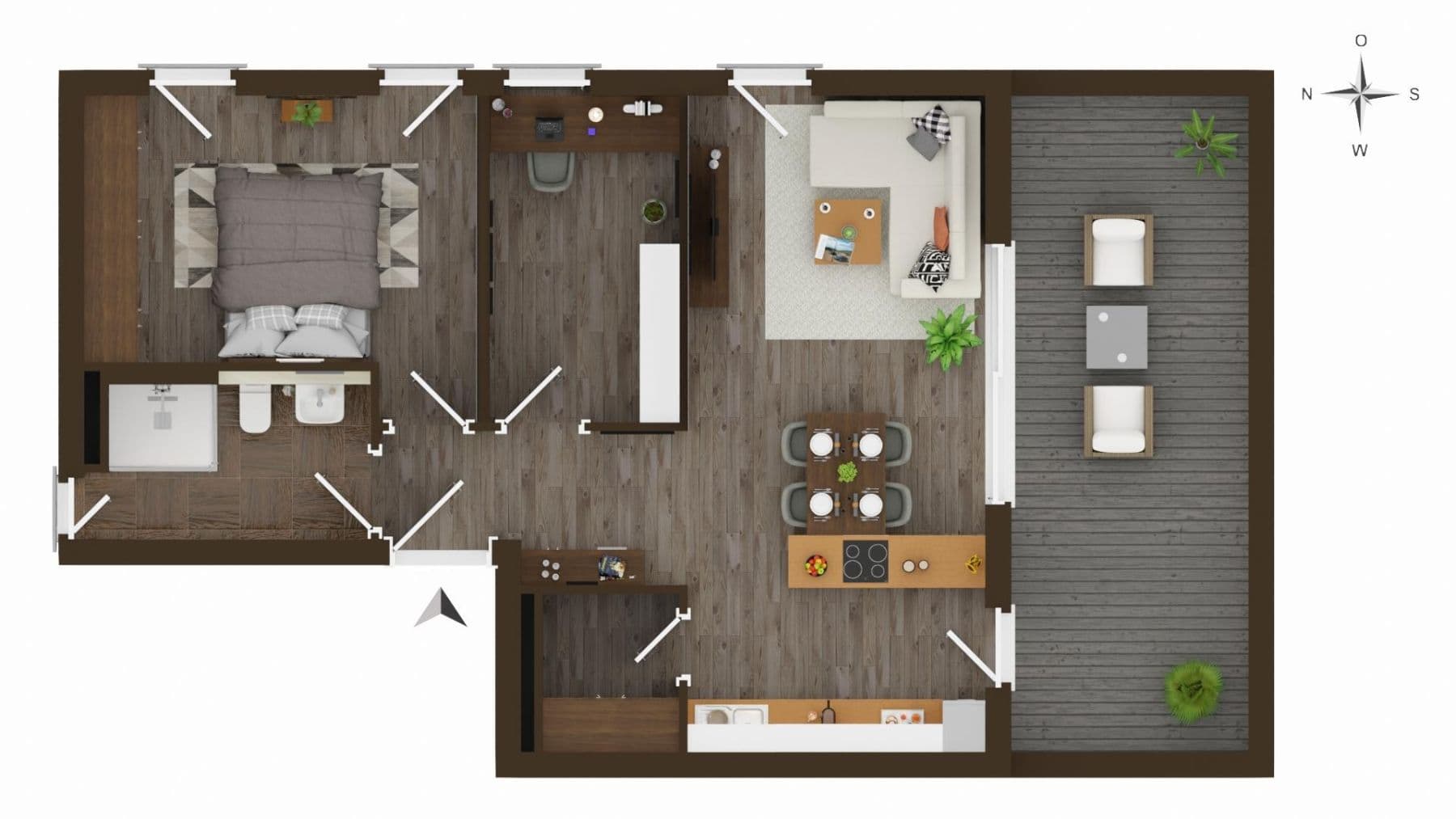 Prenájom bytu 2-izbový 74 m², Aldringenstraße 7, Ingolstadt, Bavorsko Prenájom bytu 2-izbový 74 m², Aldringenstraße 7, Ingolstadt, Bavorsko