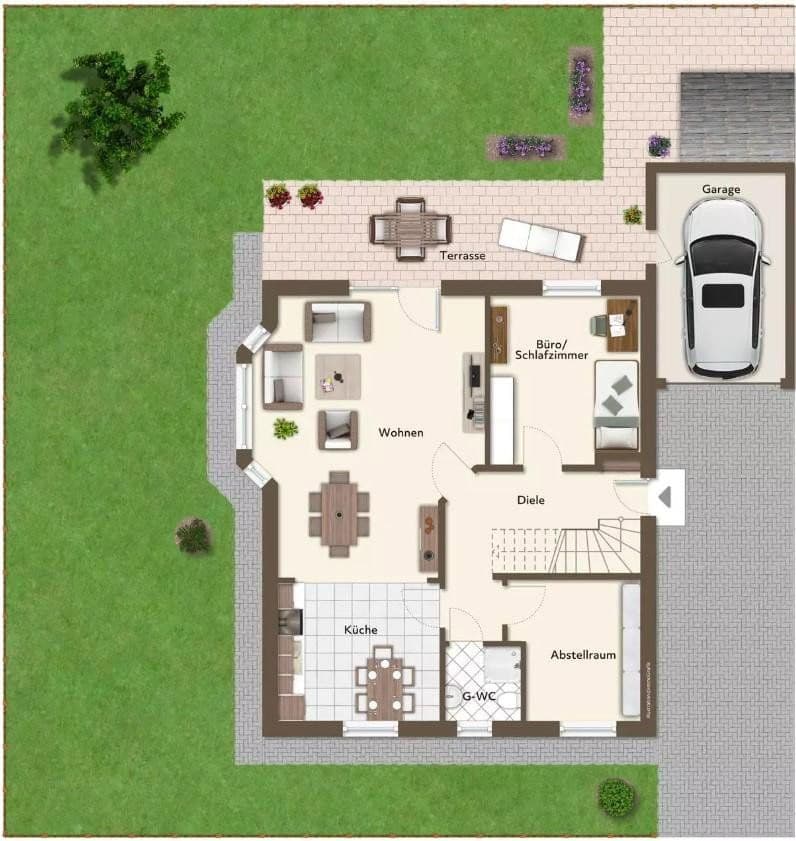 Predaj domu 148 m², pozemok 514 m², Barßel, Dolné Sasko Predaj domu 148 m², pozemok 514 m², Barßel, Dolné Sasko
