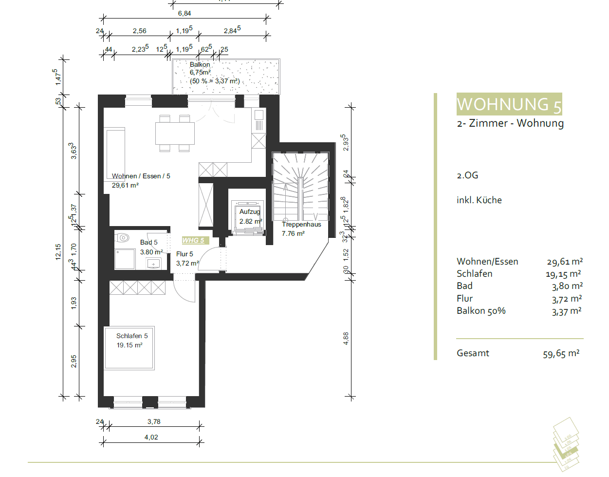 Prenájom bytu 2-izbový 60 m², Elisenstraße 31, Aschaffenburg, Bavorsko Prenájom bytu 2-izbový 60 m², Elisenstraße 31, Aschaffenburg, Bavorsko
