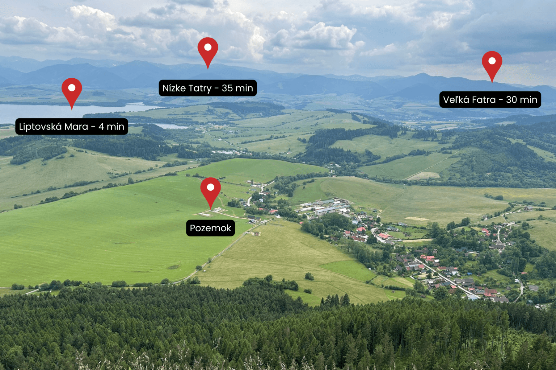 Predaj pozemku 1.821 m², Liptovská Anna, Žilinský kraj Predaj pozemku 1.821 m², Liptovská Anna, Žilinský kraj