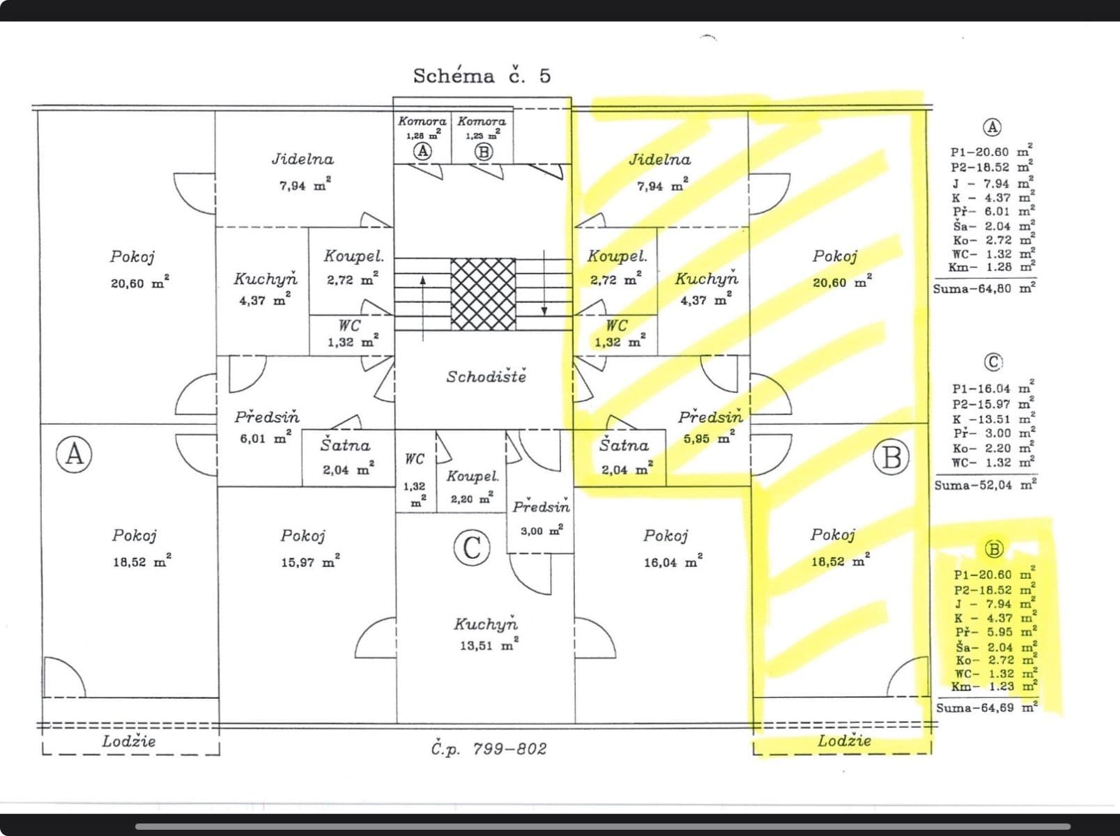 Prenájom bytu 2-izbový 65 m², Sídliště Za Chlumem, Bílina, Ústecký kraj Prenájom bytu 2-izbový 65 m², Sídliště Za Chlumem, Bílina, Ústecký kraj