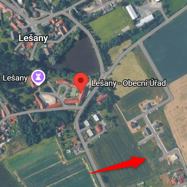 Prenájom pozemku 735 m², Lešany, Středočeský kraj Prenájom pozemku 735 m², Lešany, Středočeský kraj