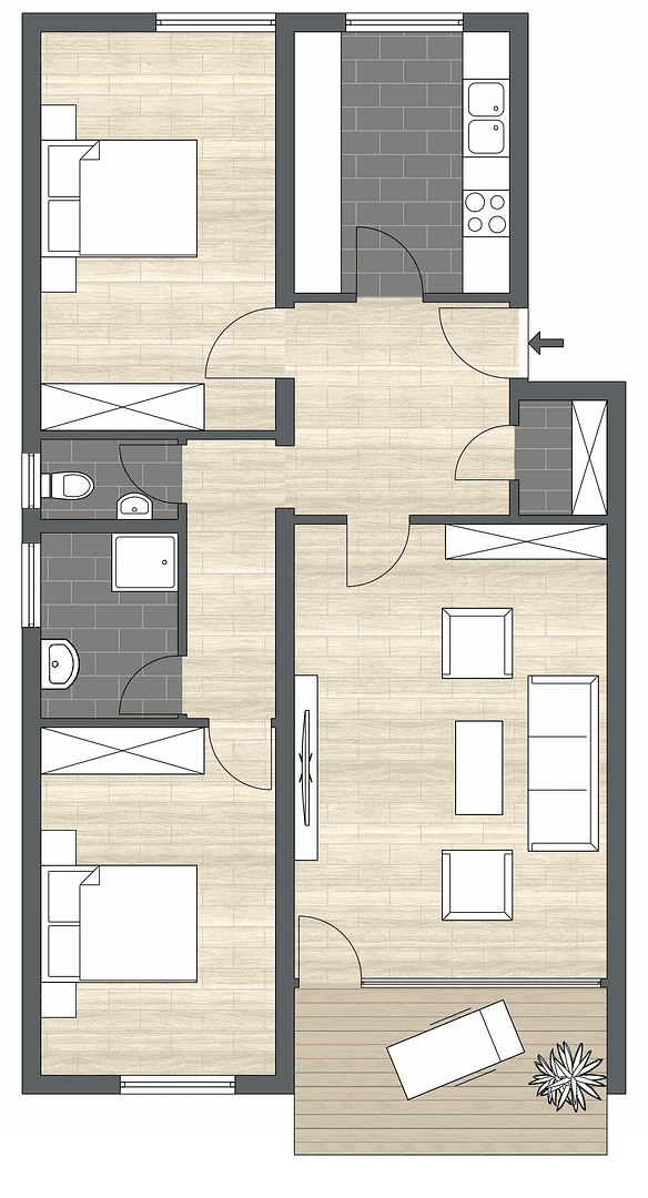 Predaj bytu 3-izbový 84 m², Leonberg, Bádensko-Wurttembersko Predaj bytu 3-izbový 84 m², Leonberg, Bádensko-Wurttembersko