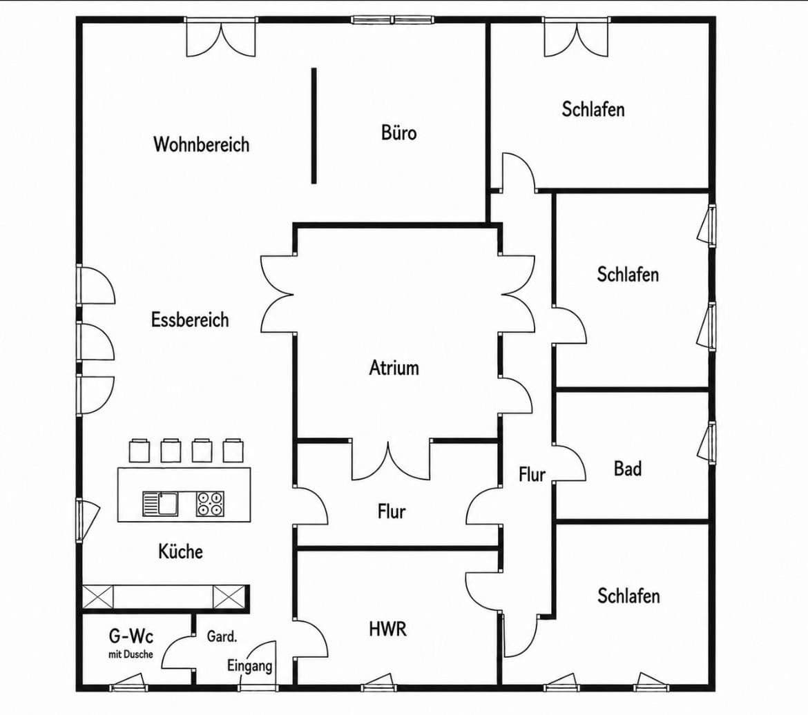 Predaj domu 170 m², pozemok 595 m², Schwarzenbek, Šlezvicko-Holštajnsko Predaj domu 170 m², pozemok 595 m², Schwarzenbek, Šlezvicko-Holštajnsko