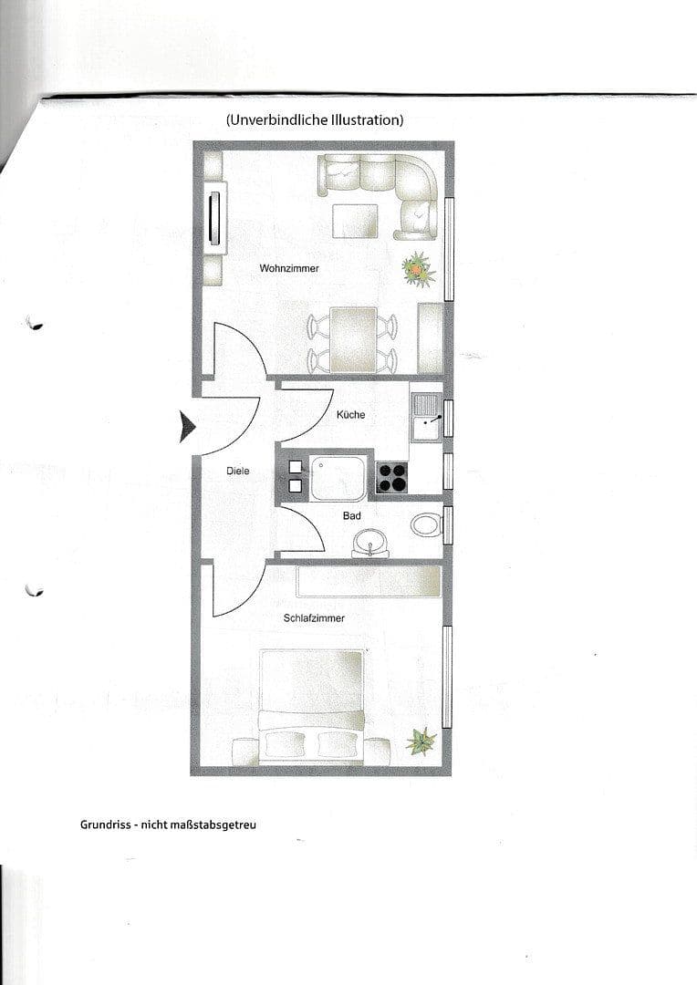 Predaj bytu 2-izbový 33 m², Hermannstraße 14, Pfullingen, Bádensko-Wurttembersko Predaj bytu 2-izbový 33 m², Hermannstraße 14, Pfullingen, Bádensko-Wurttembersko