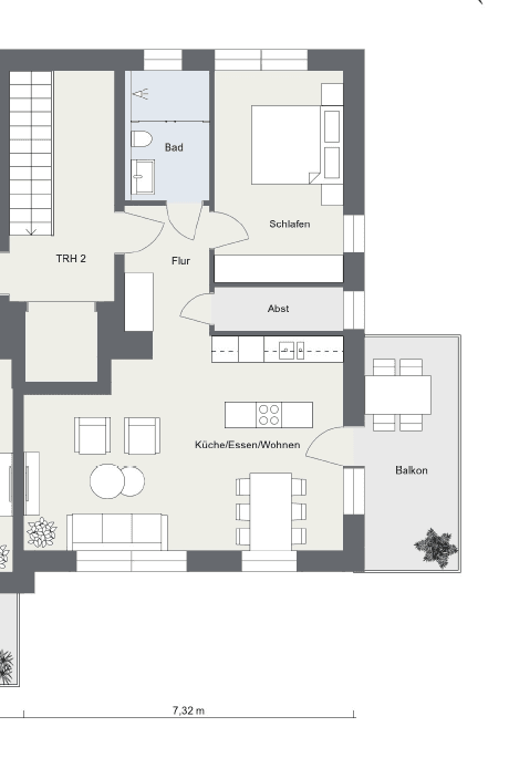 Prenájom bytu 2-izbový 65 m², Broicherstraße 27, Mönchengladbach, Severné Porýnie - Westfálsko Prenájom bytu 2-izbový 65 m², Broicherstraße 27, Mönchengladbach, Severné Porýnie - Westfálsko