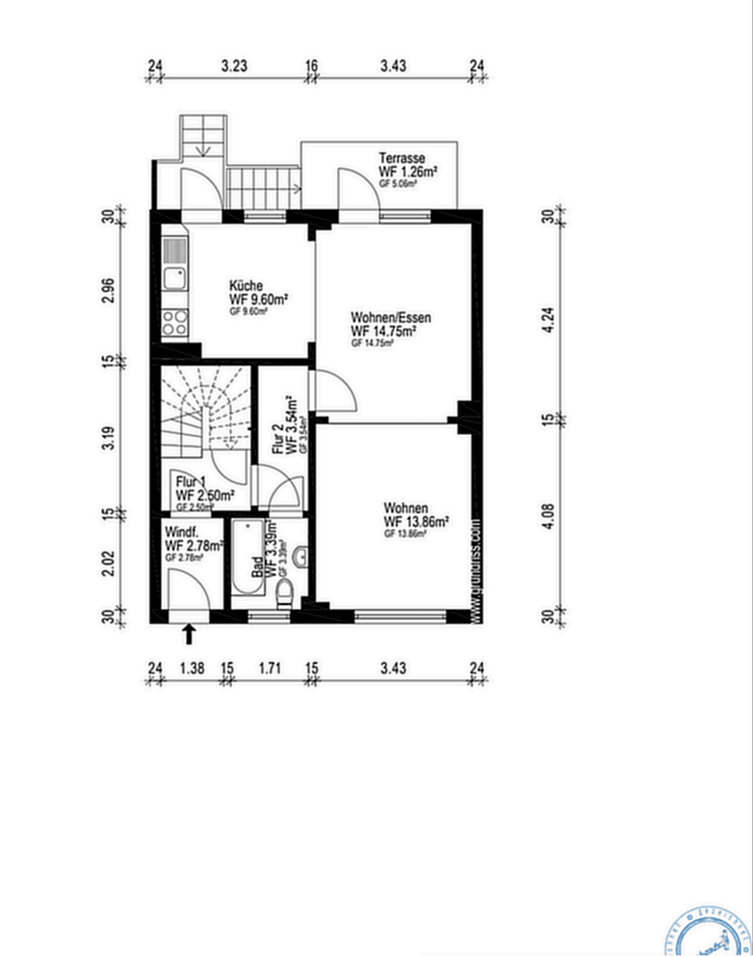 Predaj domu 146 m², pozemok 311 m², Bremerhaven, Brémy Predaj domu 146 m², pozemok 311 m², Bremerhaven, Brémy