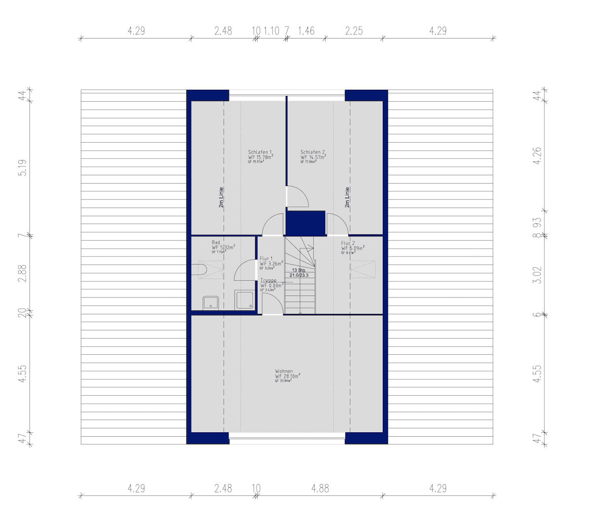 Prenájom bytu 4-izbový 137 m², Berlin, Berlín Prenájom bytu 4-izbový 137 m², Berlin, Berlín