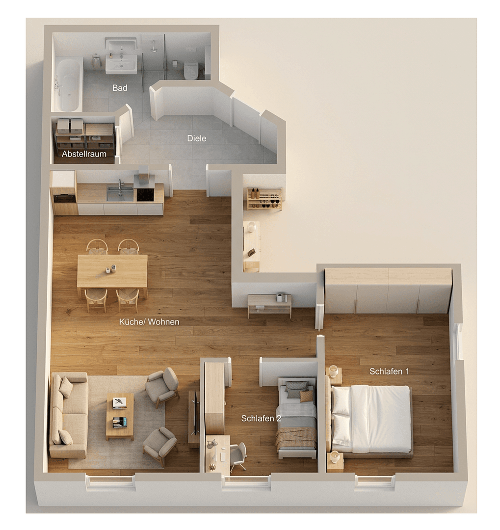Prenájom bytu 3-izbový 78 m², Stadtplatz 14, Bogen, Bavorsko Prenájom bytu 3-izbový 78 m², Stadtplatz 14, Bogen, Bavorsko