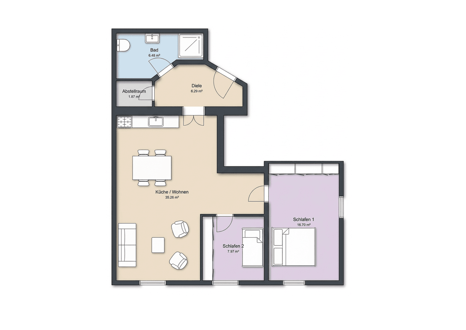 Prenájom bytu 3-izbový 78 m², Stadtplatz 14, Bogen, Bavorsko Prenájom bytu 3-izbový 78 m², Stadtplatz 14, Bogen, Bavorsko
