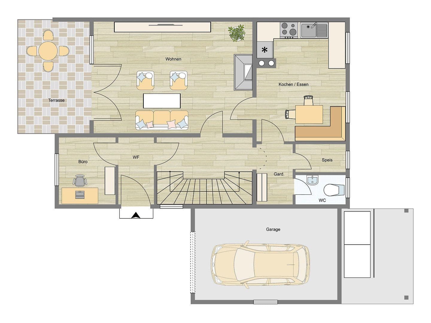 Prenájom domu 122 m², pozemok 422 m², Altomünster, Bavorsko Prenájom domu 122 m², pozemok 422 m², Altomünster, Bavorsko