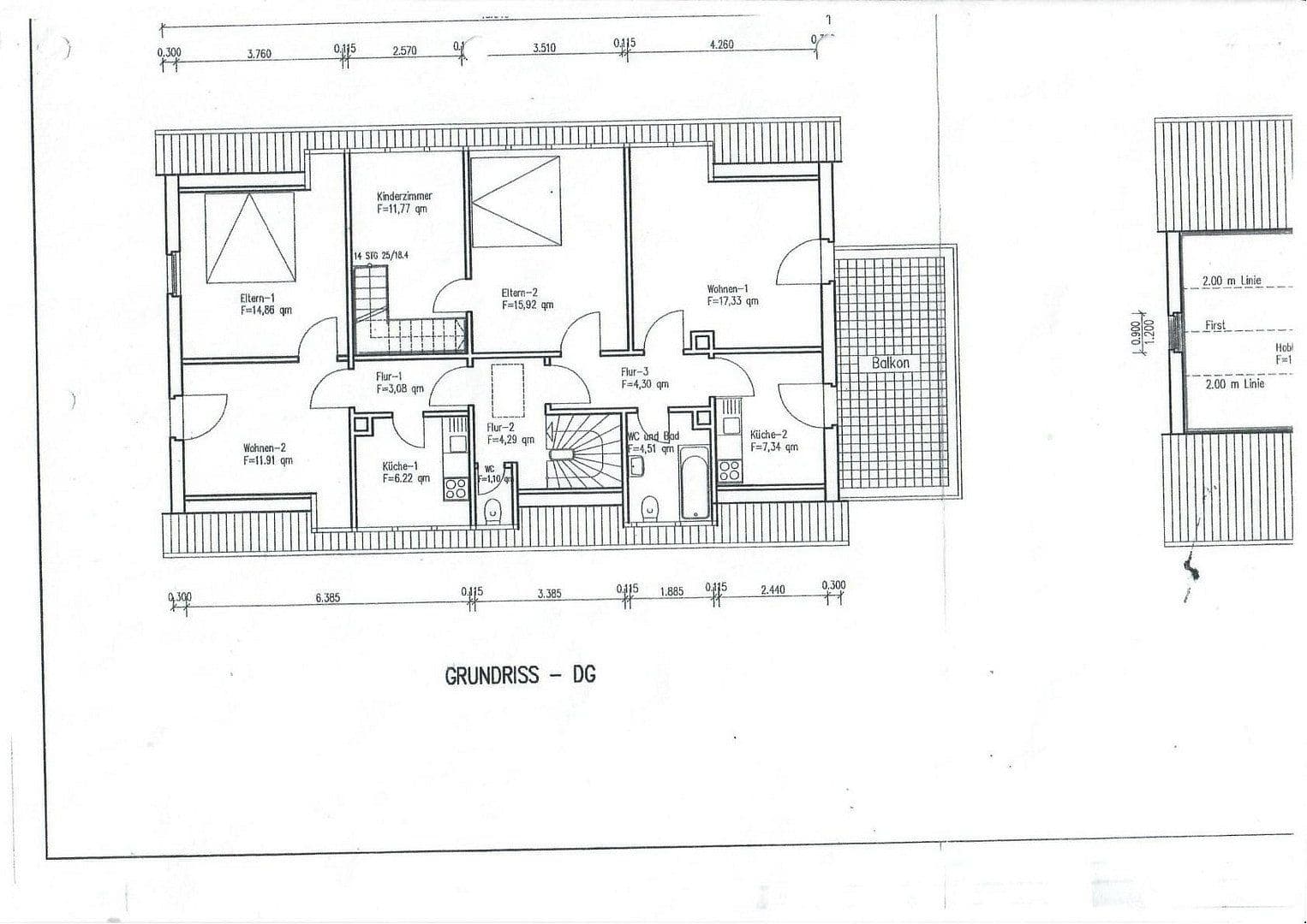 Prenájom bytu 3-izbový 100 m², Ostertorstrasse 14, Sarstedt, Dolné Sasko Prenájom bytu 3-izbový 100 m², Ostertorstrasse 14, Sarstedt, Dolné Sasko