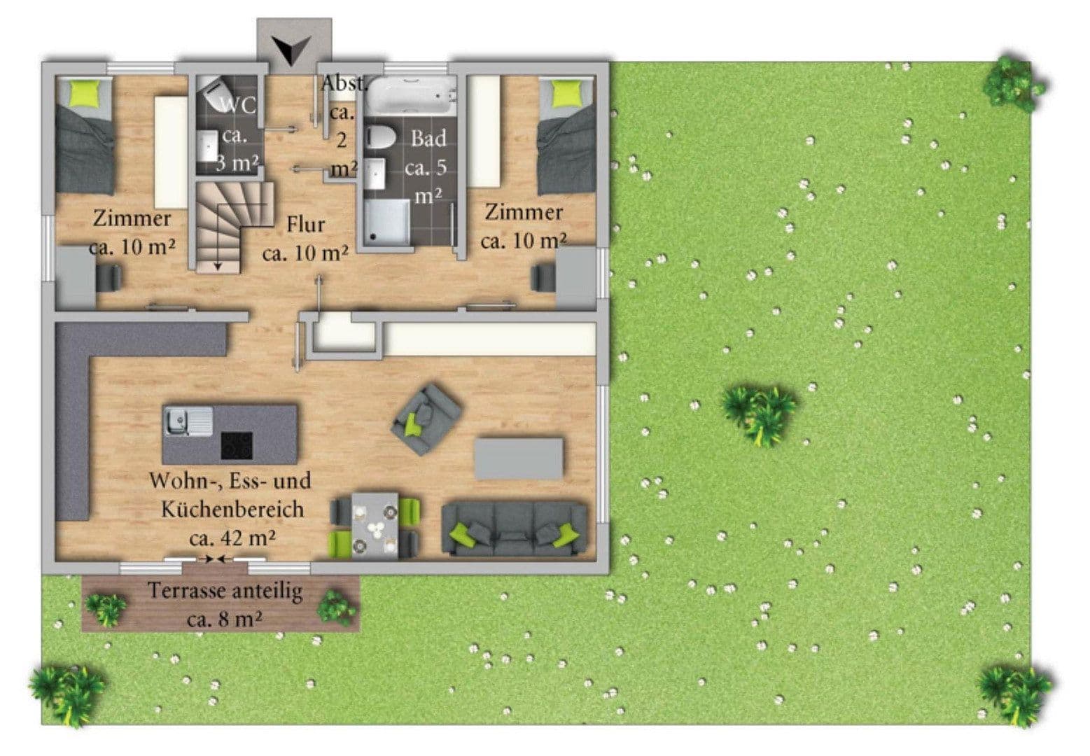 Predaj domu 90 m², pozemok 491 m², Gokels, Šlezvicko-Holštajnsko Predaj domu 90 m², pozemok 491 m², Gokels, Šlezvicko-Holštajnsko