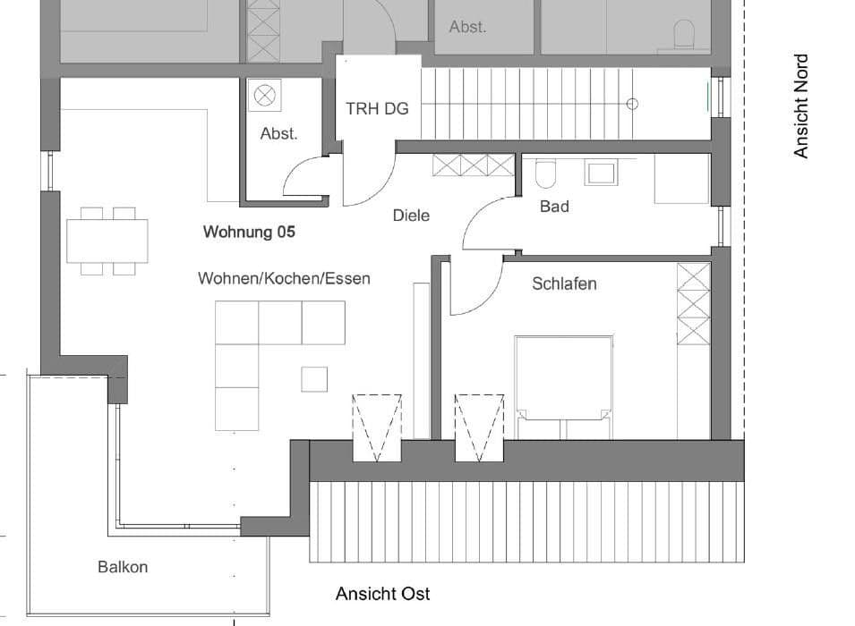 Prenájom bytu 2-izbový 70 m², Freiherr-vom-Stein Str. 44, Waldbröl, Severné Porýnie - Westfálsko Prenájom bytu 2-izbový 70 m², Freiherr-vom-Stein Str. 44, Waldbröl, Severné Porýnie - Westfálsko