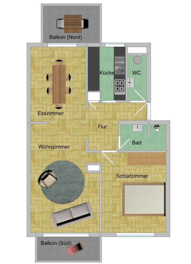 Predaj bytu 3-izbový 66 m², Stuttgart, Bádensko-Wurttembersko Predaj bytu 3-izbový 66 m², Stuttgart, Bádensko-Wurttembersko