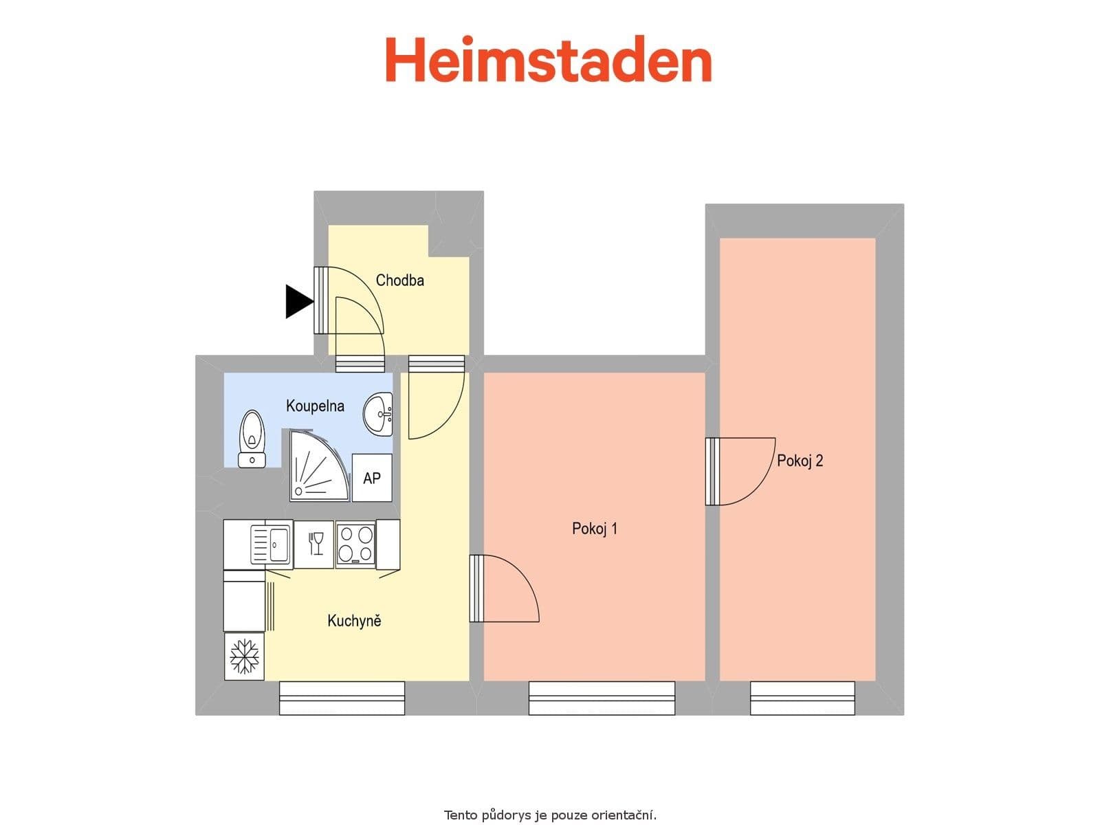 Prenájom bytu 2-izbový 36 m², 1. máje, Havířov, Moravskoslezský kraj Prenájom bytu 2-izbový 36 m², 1. máje, Havířov, Moravskoslezský kraj