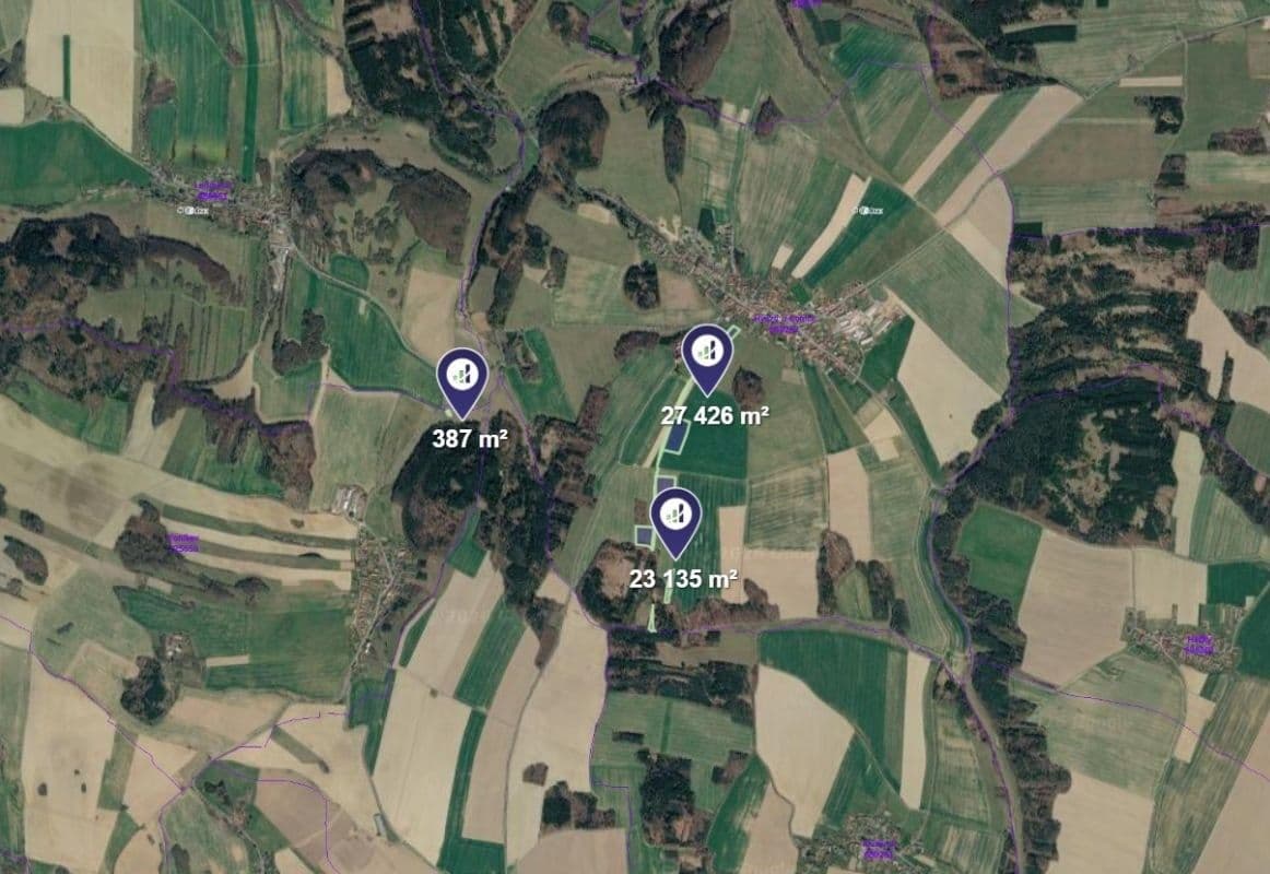 Predaj pozemku 8.833 m², Hvozd, Olomoucký kraj Predaj pozemku 8.833 m², Hvozd, Olomoucký kraj