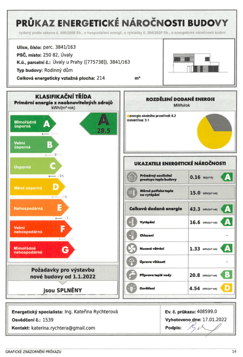Predaj domu 261 m², pozemok 771 m², Úvaly, Středočeský kraj Predaj domu 261 m², pozemok 771 m², Úvaly, Středočeský kraj