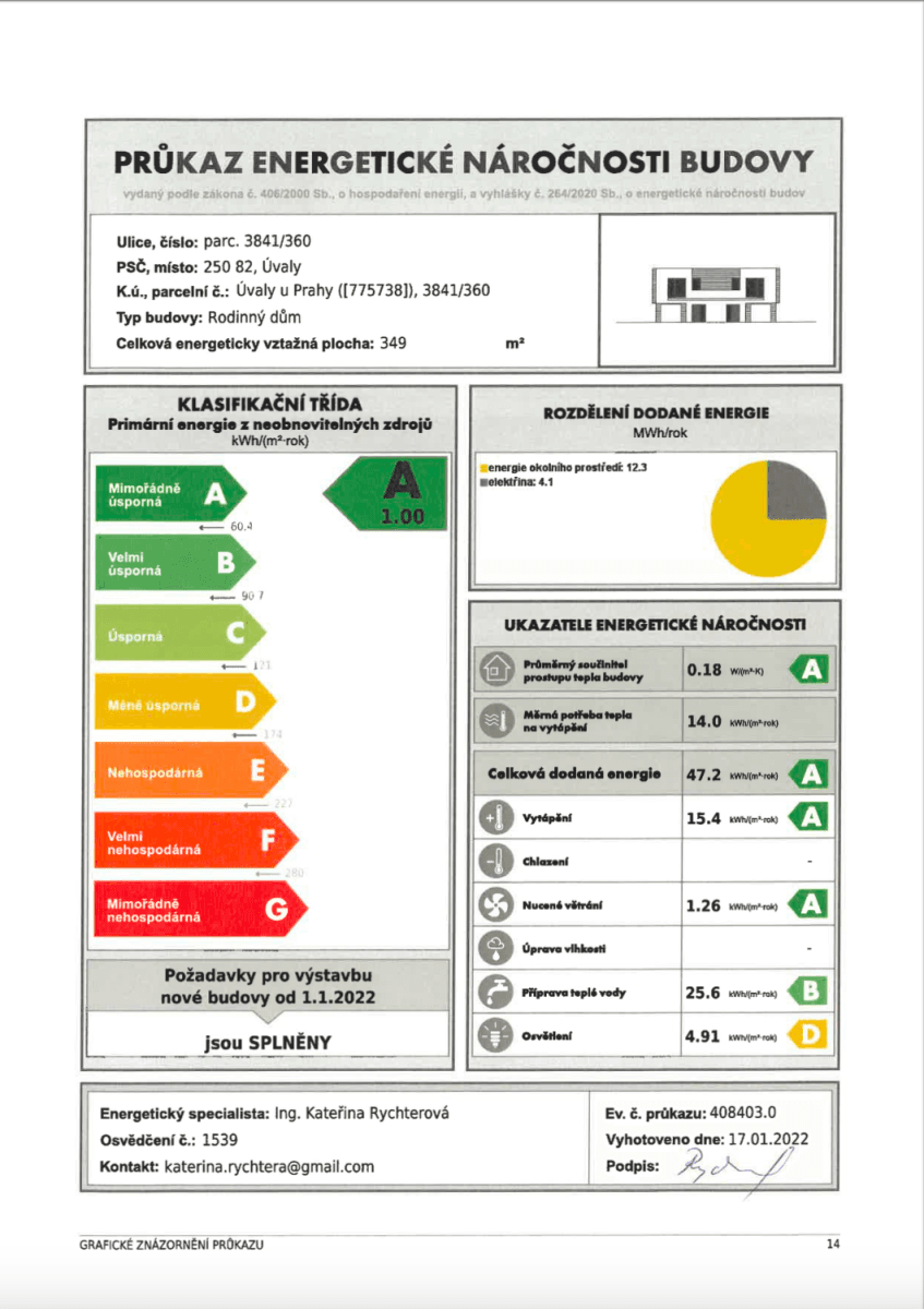 Predaj domu 198 m², pozemok 719 m², Úvaly, Středočeský kraj Predaj domu 198 m², pozemok 719 m², Úvaly, Středočeský kraj