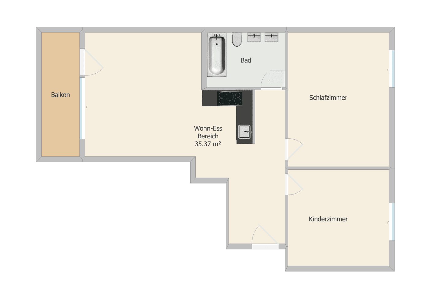 Predaj bytu 3-izbový 83 m², München, Bavorsko Predaj bytu 3-izbový 83 m², München, Bavorsko