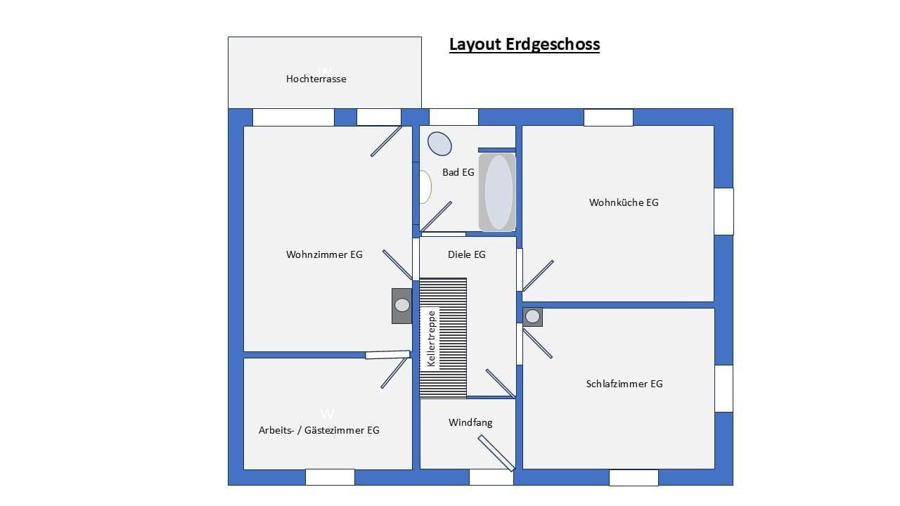 Prenájom bytu 3-izbový 70 m², Uttenreuth, Bavorsko Prenájom bytu 3-izbový 70 m², Uttenreuth, Bavorsko