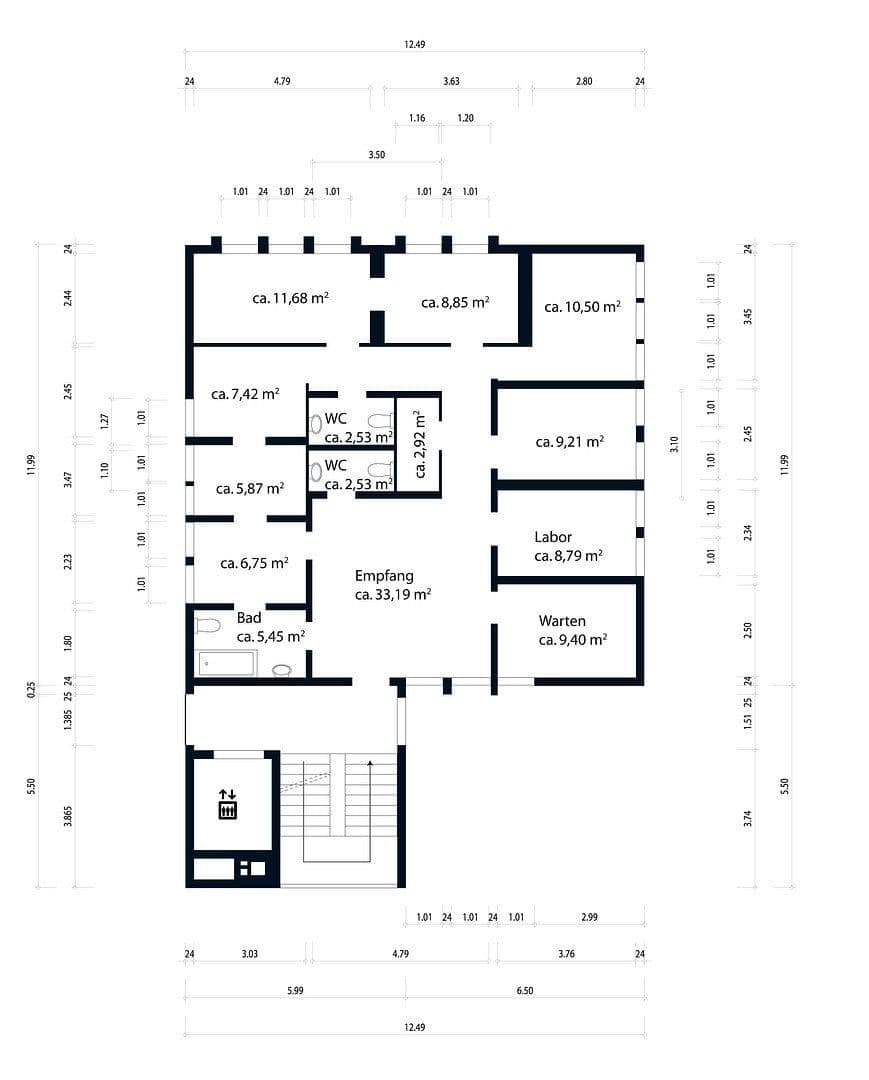Prenájom kancelárie 135 m², Hanau, Hesensko Prenájom kancelárie 135 m², Hanau, Hesensko