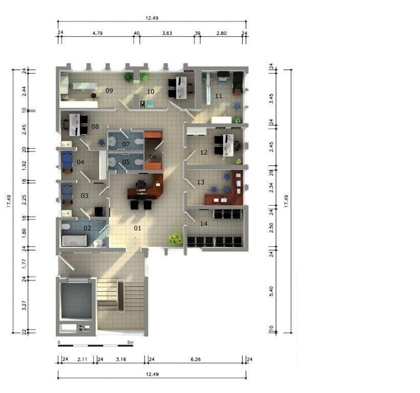 Prenájom kancelárie 135 m², Hanau, Hesensko Prenájom kancelárie 135 m², Hanau, Hesensko