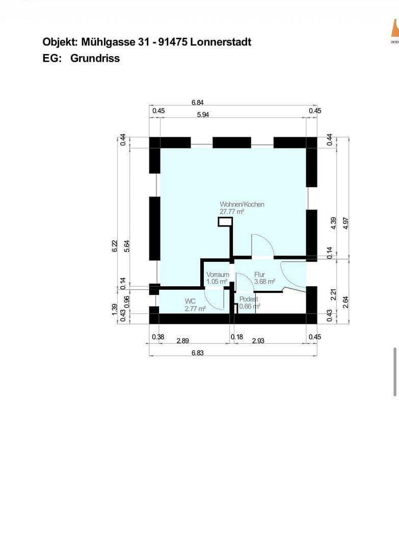 Prenájom domu 123 m², pozemok 600 m², Lonnerstadt, Bavorsko Prenájom domu 123 m², pozemok 600 m², Lonnerstadt, Bavorsko