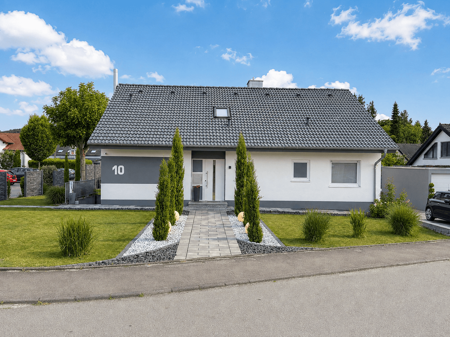 Predaj domu 177 m², pozemok 1.014 m², Im Schlossgarten 10, Gottmadingen, Bádensko-Wurttembersko Predaj domu 177 m², pozemok 1.014 m², Im Schlossgarten 10, Gottmadingen, Bádensko-Wurttembersko