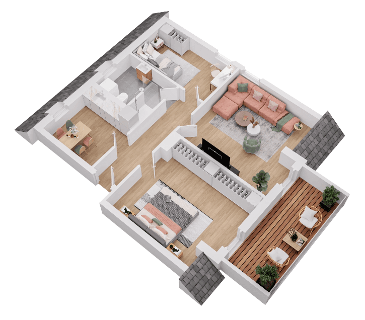 Prenájom bytu 3-izbový 73 m², Äußere-Bayreuther-Str. 24, Hof, Bavorsko Prenájom bytu 3-izbový 73 m², Äußere-Bayreuther-Str. 24, Hof, Bavorsko