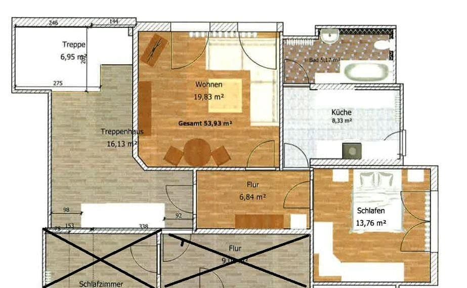 Prenájom domu 53 m², pozemok 2.000 m², Ringstraße 11, Windbergen, Šlezvicko-Holštajnsko Prenájom domu 53 m², pozemok 2.000 m², Ringstraße 11, Windbergen, Šlezvicko-Holštajnsko