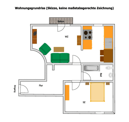 Predaj bytu 2-izbový 55 m², Zum Strand 2, Ueckermünde, Meklenbursko-Predpomoransko Predaj bytu 2-izbový 55 m², Zum Strand 2, Ueckermünde, Meklenbursko-Predpomoransko