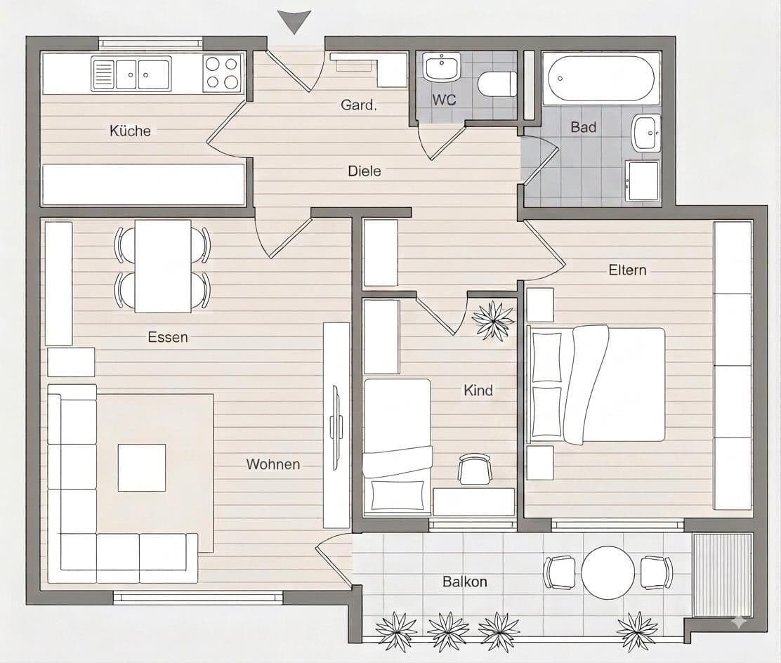 Predaj bytu 3-izbový 73 m², Goethestraße 30, Böblingen, Bádensko-Wurttembersko Predaj bytu 3-izbový 73 m², Goethestraße 30, Böblingen, Bádensko-Wurttembersko