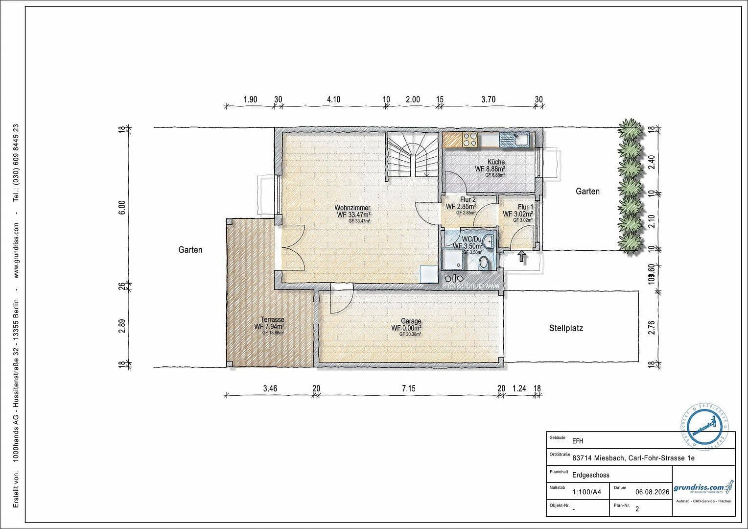 Prenájom domu 128 m², pozemok 276 m², Carl-Fohr-Str. 1e, Miesbach, Bavorsko Prenájom domu 128 m², pozemok 276 m², Carl-Fohr-Str. 1e, Miesbach, Bavorsko
