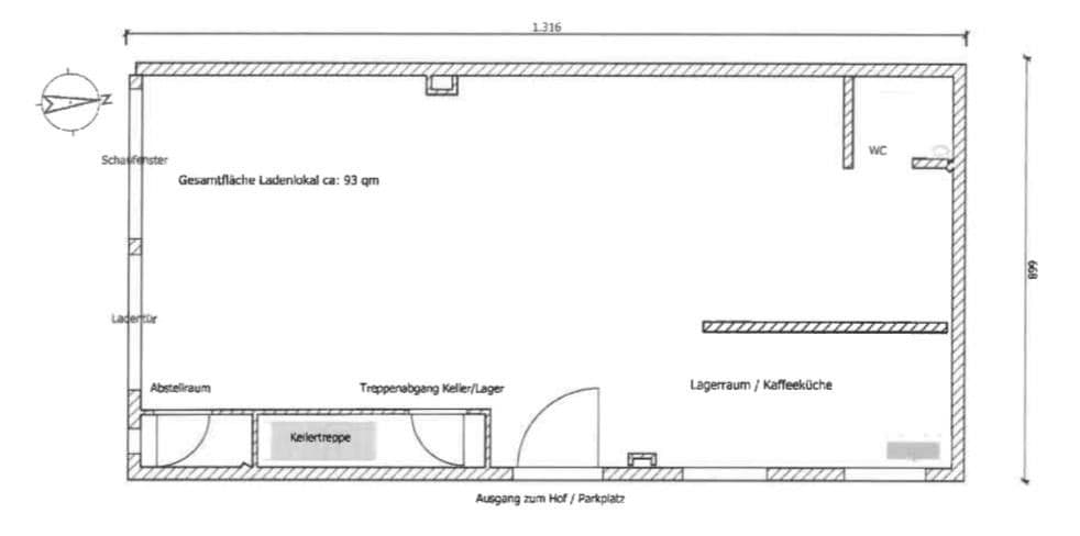 Prenájom nebytového priestoru 100 m², Doelenstraße 4-6, Wesel, Severné Porýnie - Westfálsko Prenájom nebytového priestoru 100 m², Doelenstraße 4-6, Wesel, Severné Porýnie - Westfálsko