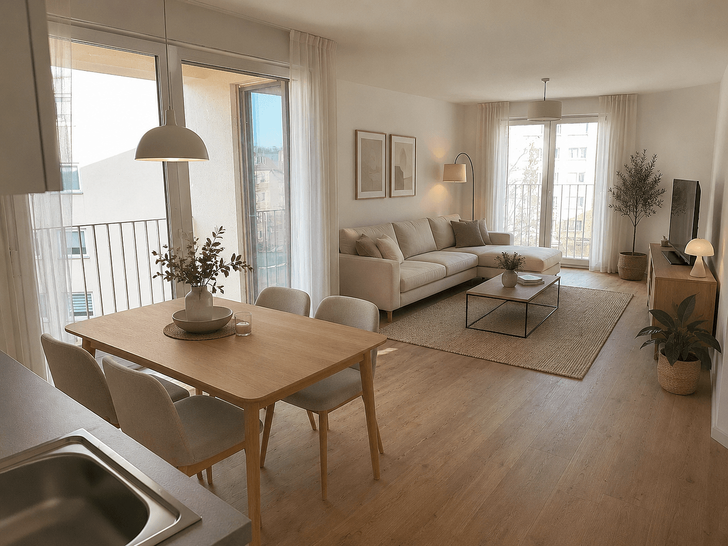 Prenájom bytu 3-izbový 78 m², Luisenstraße 24, Offenbach, Hesensko Prenájom bytu 3-izbový 78 m², Luisenstraße 24, Offenbach, Hesensko