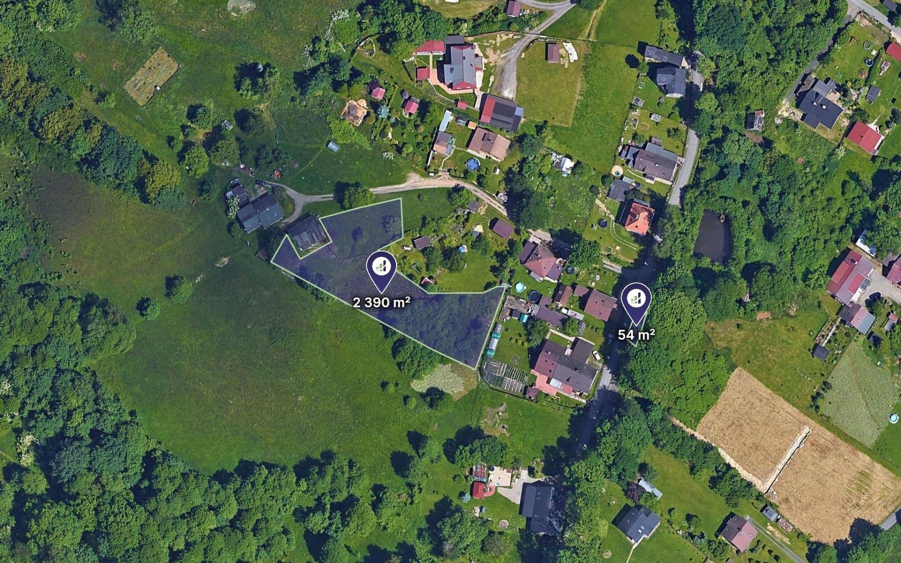 Predaj pozemku 2.444 m², Liberec, Liberecký kraj Predaj pozemku 2.444 m², Liberec, Liberecký kraj