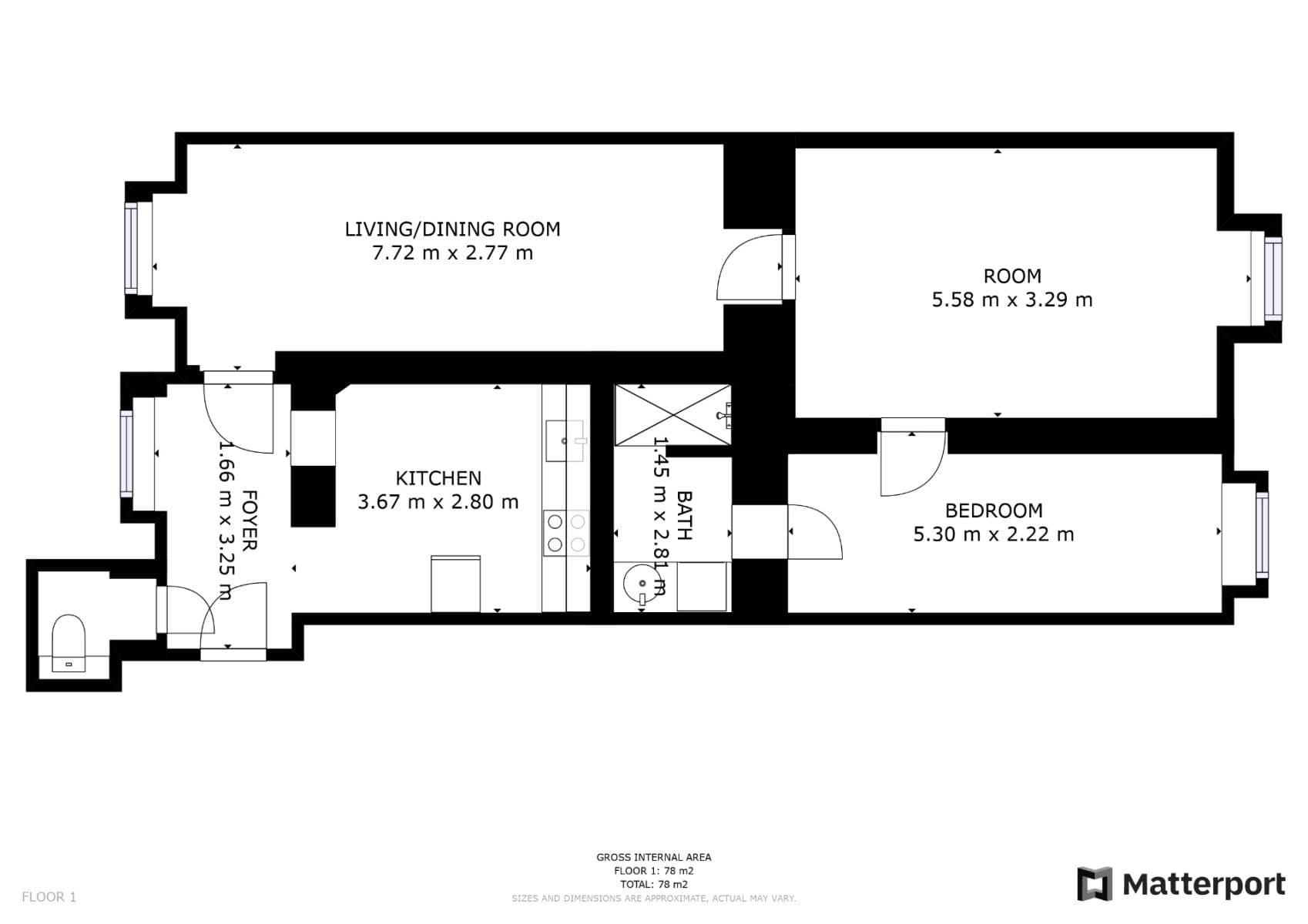 Prenájom bytu 3-izbový 80 m², Kamenická, Praha, Praha Prenájom bytu 3-izbový 80 m², Kamenická, Praha, Praha