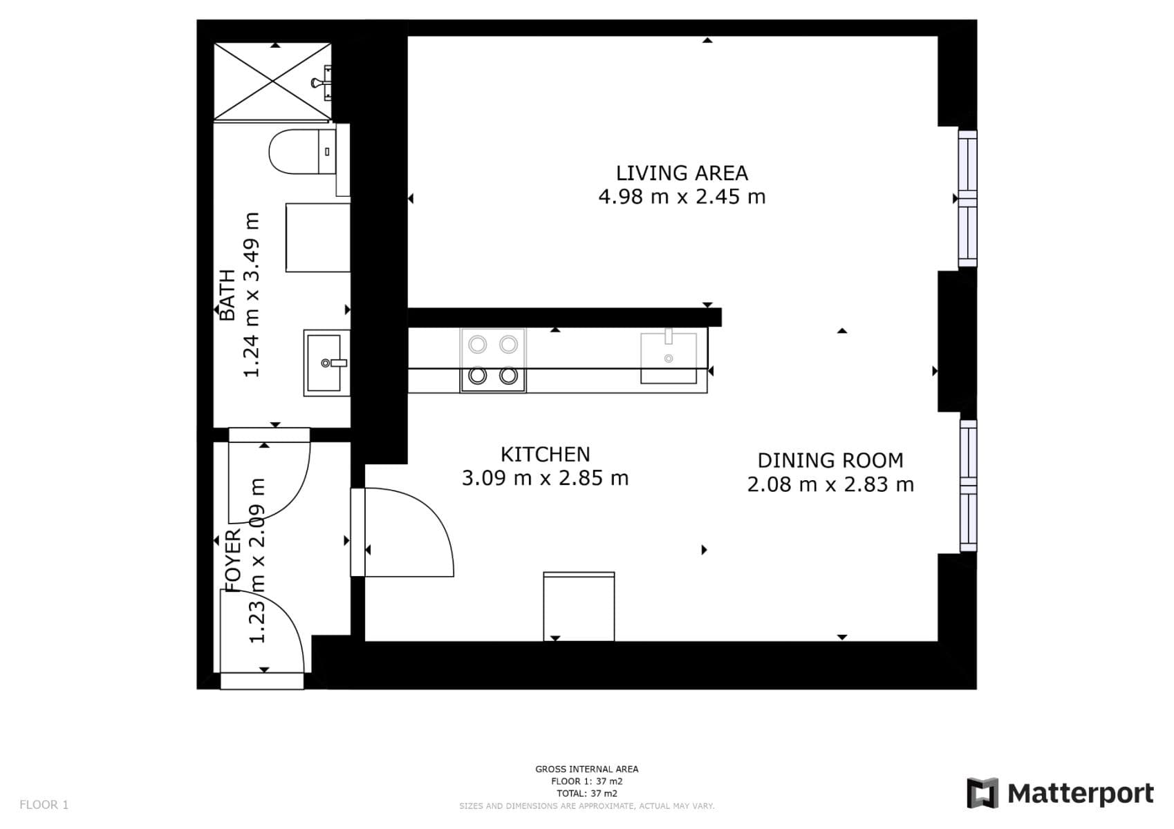 Prenájom bytu 1-izbový 33 m², Františka Kadlece, Praha, Praha Prenájom bytu 1-izbový 33 m², Františka Kadlece, Praha, Praha