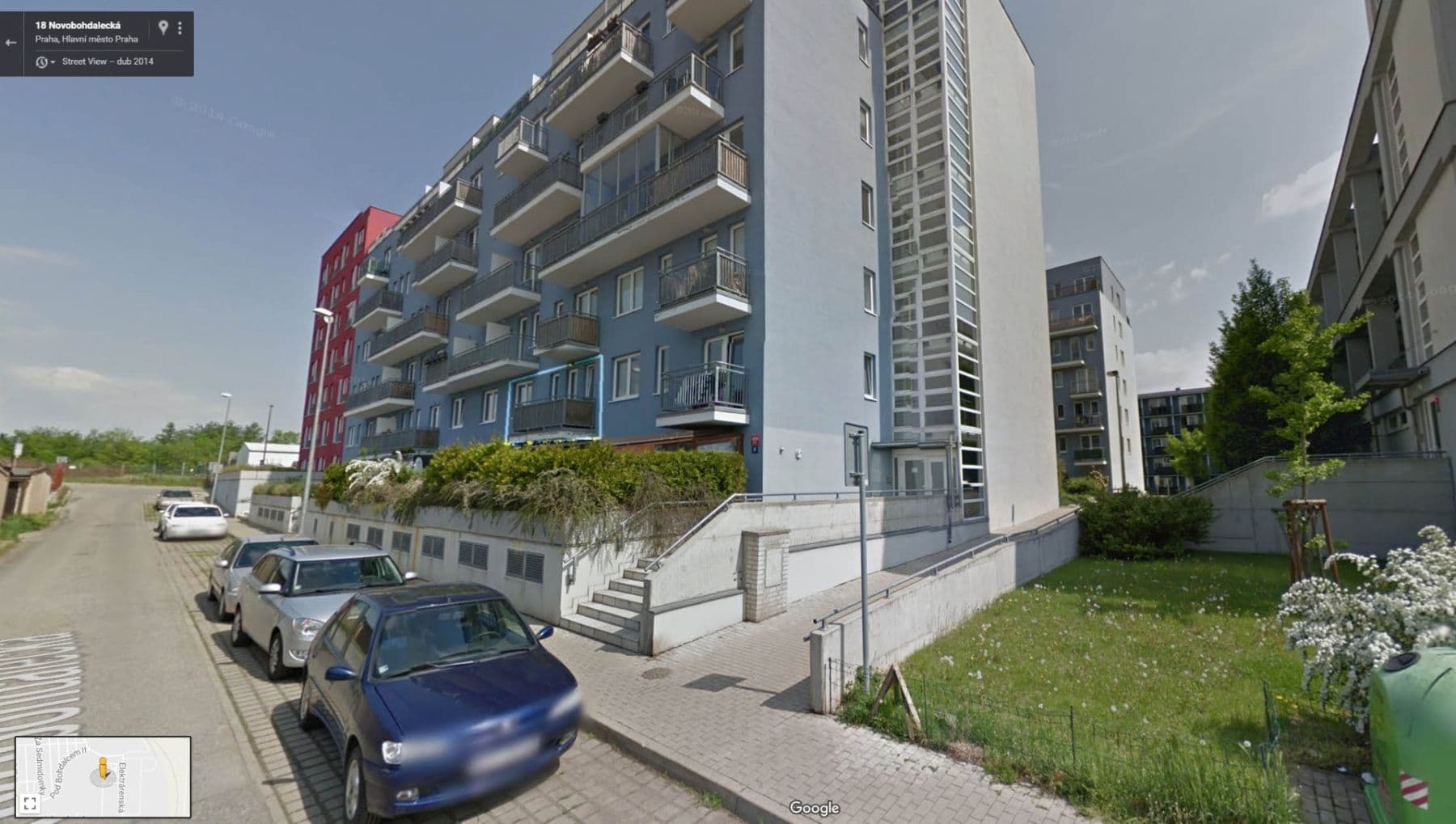 Prenájom bytu 2-izbový 41 m², Novobohdalecká, Praha, Praha Prenájom bytu 2-izbový 41 m², Novobohdalecká, Praha, Praha