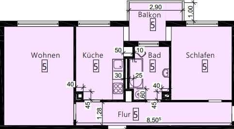 Prenájom bytu 1-izbový 81 m², Ringstraße 11, Walldürn, Bádensko-Wurttembersko Prenájom bytu 1-izbový 81 m², Ringstraße 11, Walldürn, Bádensko-Wurttembersko