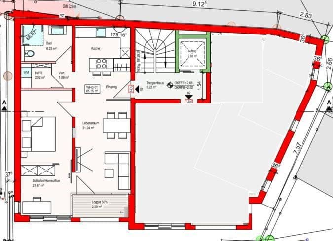 Prenájom bytu 2-izbový 65 m², Innerer Graben 11, Haslach im Kinzigtal, Bádensko-Wurttembersko Prenájom bytu 2-izbový 65 m², Innerer Graben 11, Haslach im Kinzigtal, Bádensko-Wurttembersko