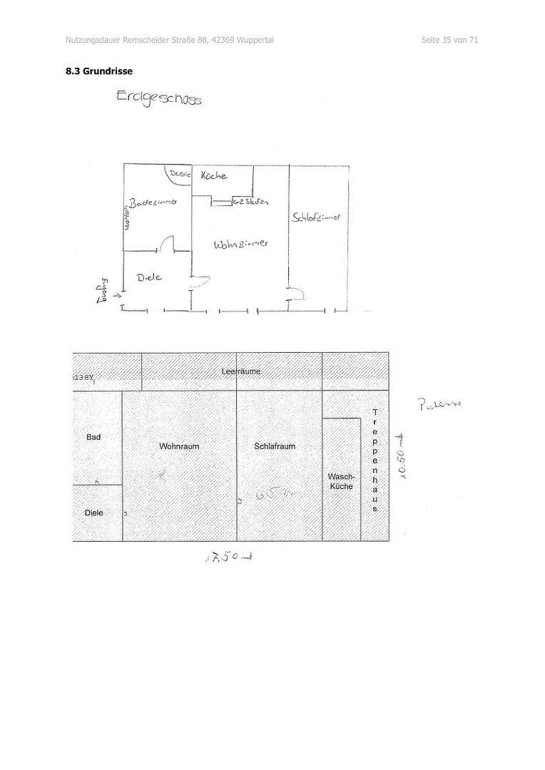 Prenájom bytu 2-izbový 65 m², Remscheiderstraße 88A, Wuppertal, Severné Porýnie - Westfálsko Prenájom bytu 2-izbový 65 m², Remscheiderstraße 88A, Wuppertal, Severné Porýnie - Westfálsko