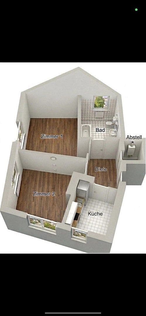 Prenájom bytu 2-izbový 58 m², Viehhofstraße 55, Wuppertal, Severné Porýnie - Westfálsko Prenájom bytu 2-izbový 58 m², Viehhofstraße 55, Wuppertal, Severné Porýnie - Westfálsko